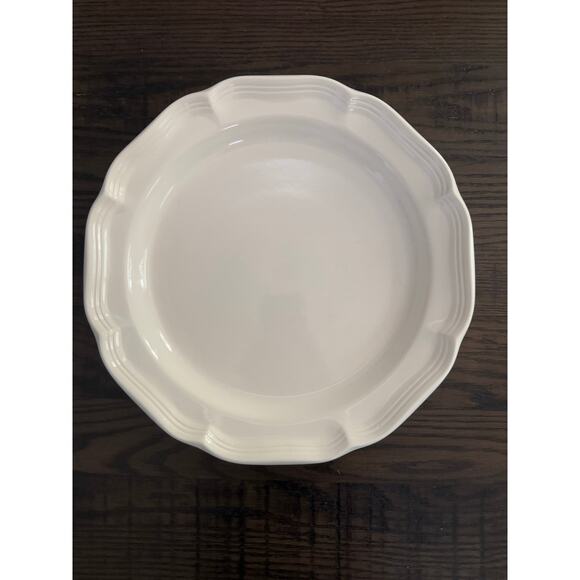 Mikasa French Countryside 12” White Stoneware Dinner Plate - Picture 8 of 8